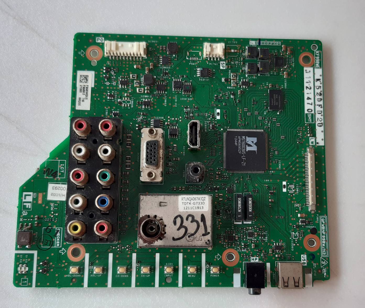 อันที่ 331 SHARP LC-32LE240M ซีสเตร็ม QPWBNF998WJN3 ดีเทสแล้ว