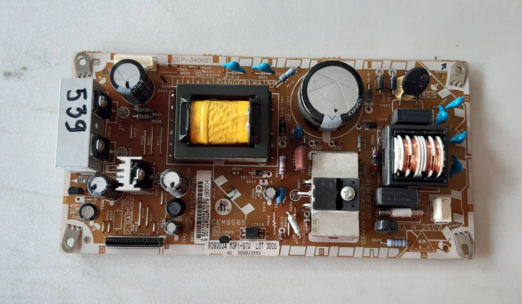 อันที่ 539 SHARP LC-39LE440M ซัฟฟลาย CEM858B ดีเทสแล้ว
