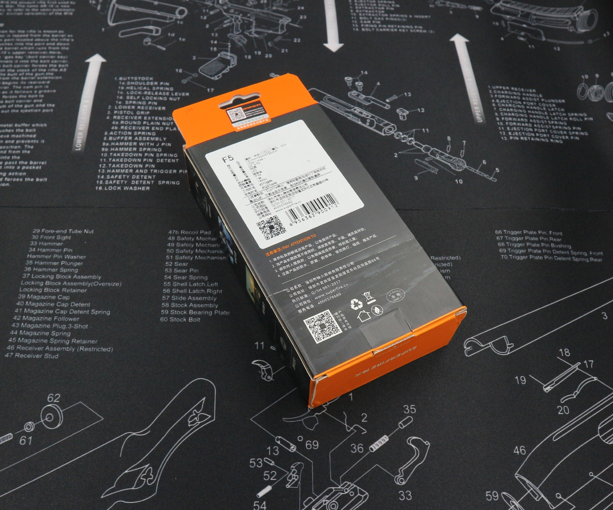 ไฟฉาย Supfire รุ่น F5(KO390)