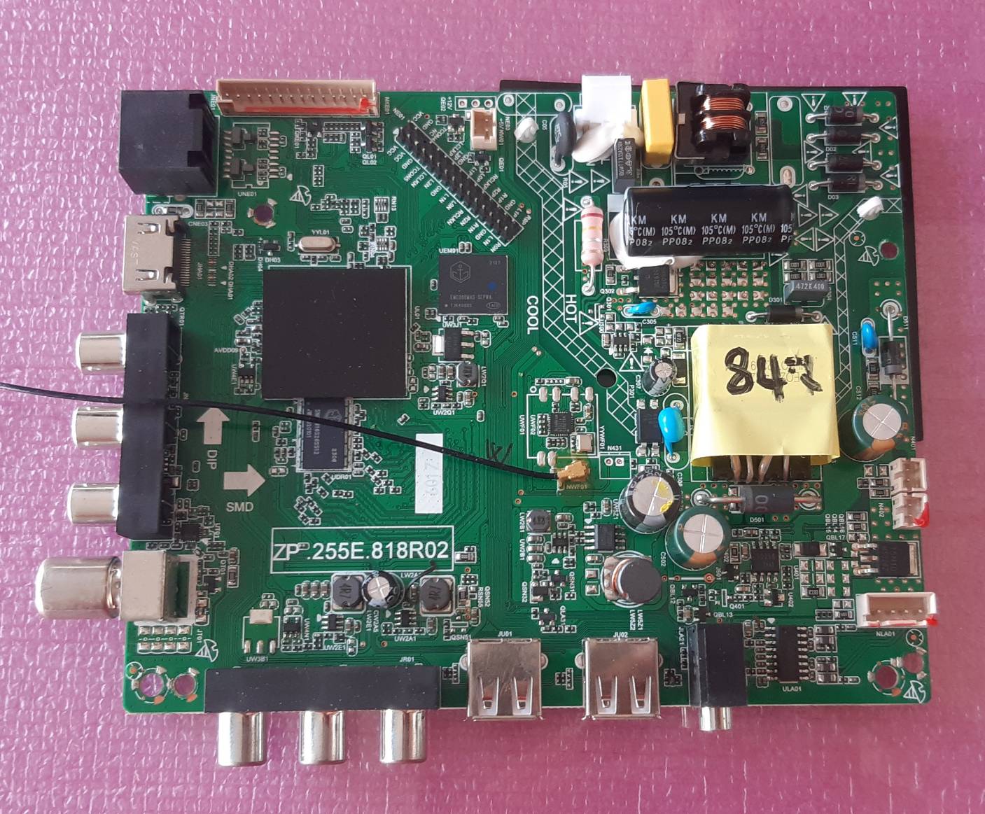 อันที่ 847 32นิ้ว GL702 ซีสเตร็ม ZP.255E.818R02 ดีเทสแล้ว ขาย 990 บาท