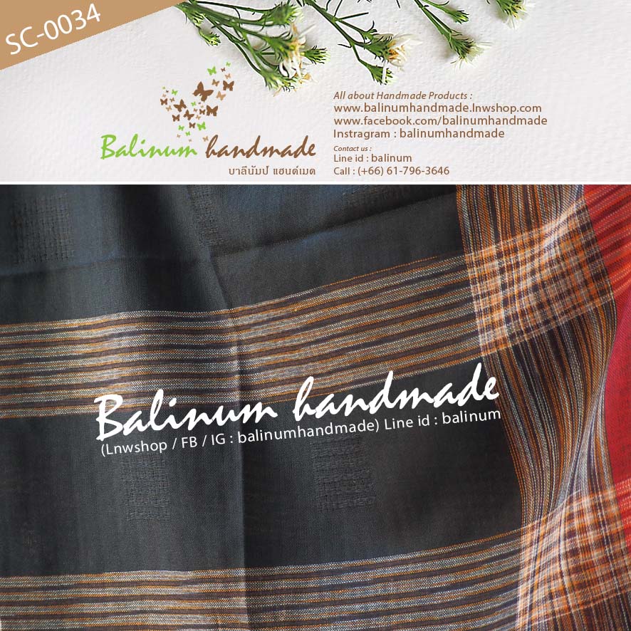 ผ้าพันคอพาสมีน่า 100% โทนดำ-แดง-ขาว-ส้ม ผ้ามีน้ำหนัก เนื้อผ้านุ่ม ลื่น บางเบา ให้ความอบอุ่น รู้สึกสบาย สามารถนำมาพันคอหรือคลุมไหล่ก็ได้ (ใช้ได้ทั้งผู้หญิงและผู้ชาย) ดำ, แดง (Black, Red)