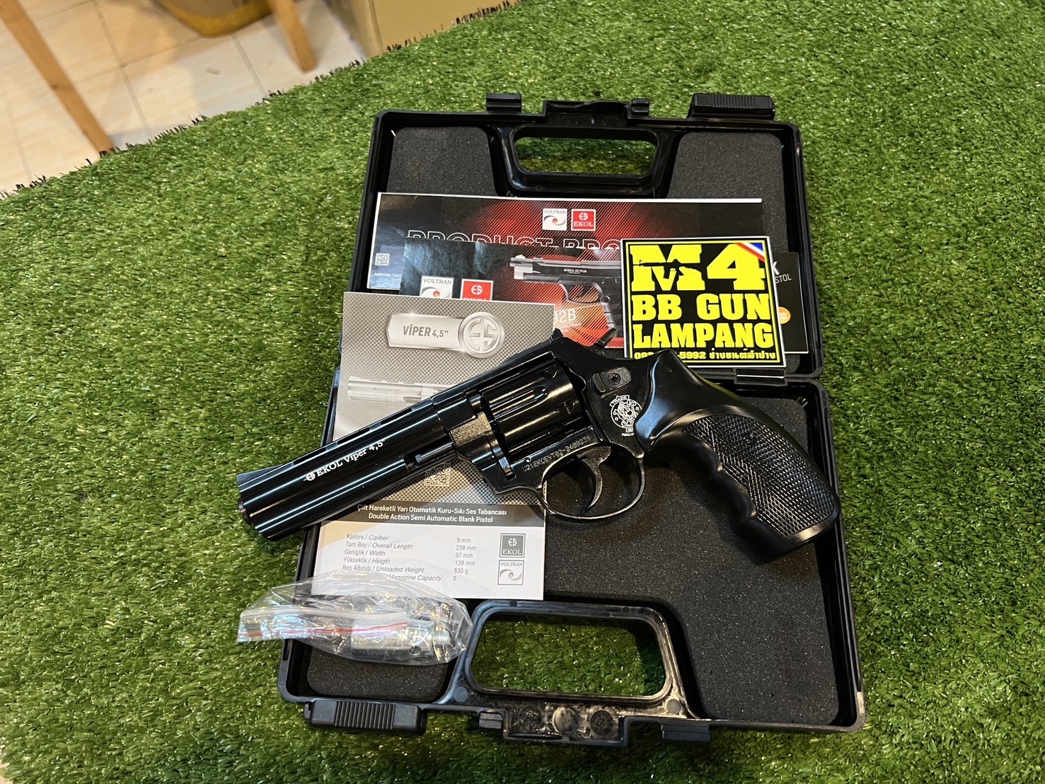 EKOL VIPER 4.5” ดำ