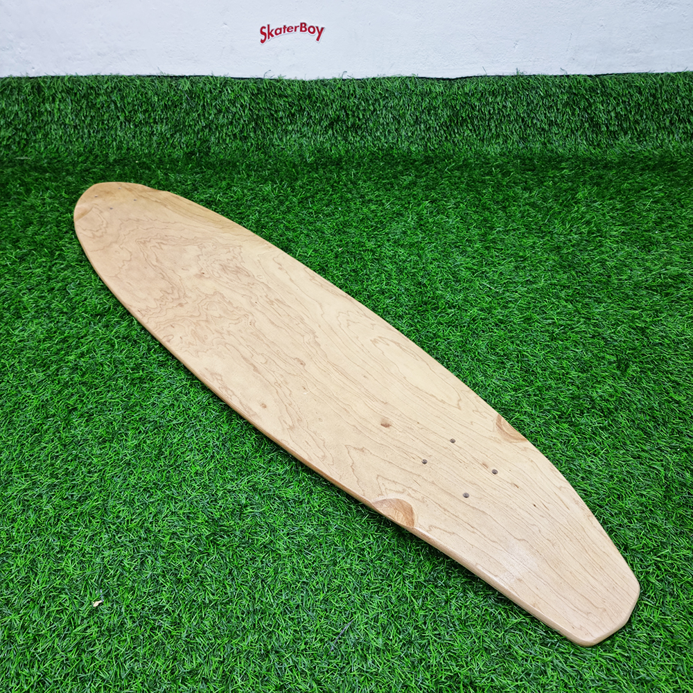 [0301] บอร์ดไม้เซิร์ฟสเก็ต ขนาด 39"x9" WB 26.5" มี Tailหลัง มี Concave หนา 1cm longboard surf skate deck