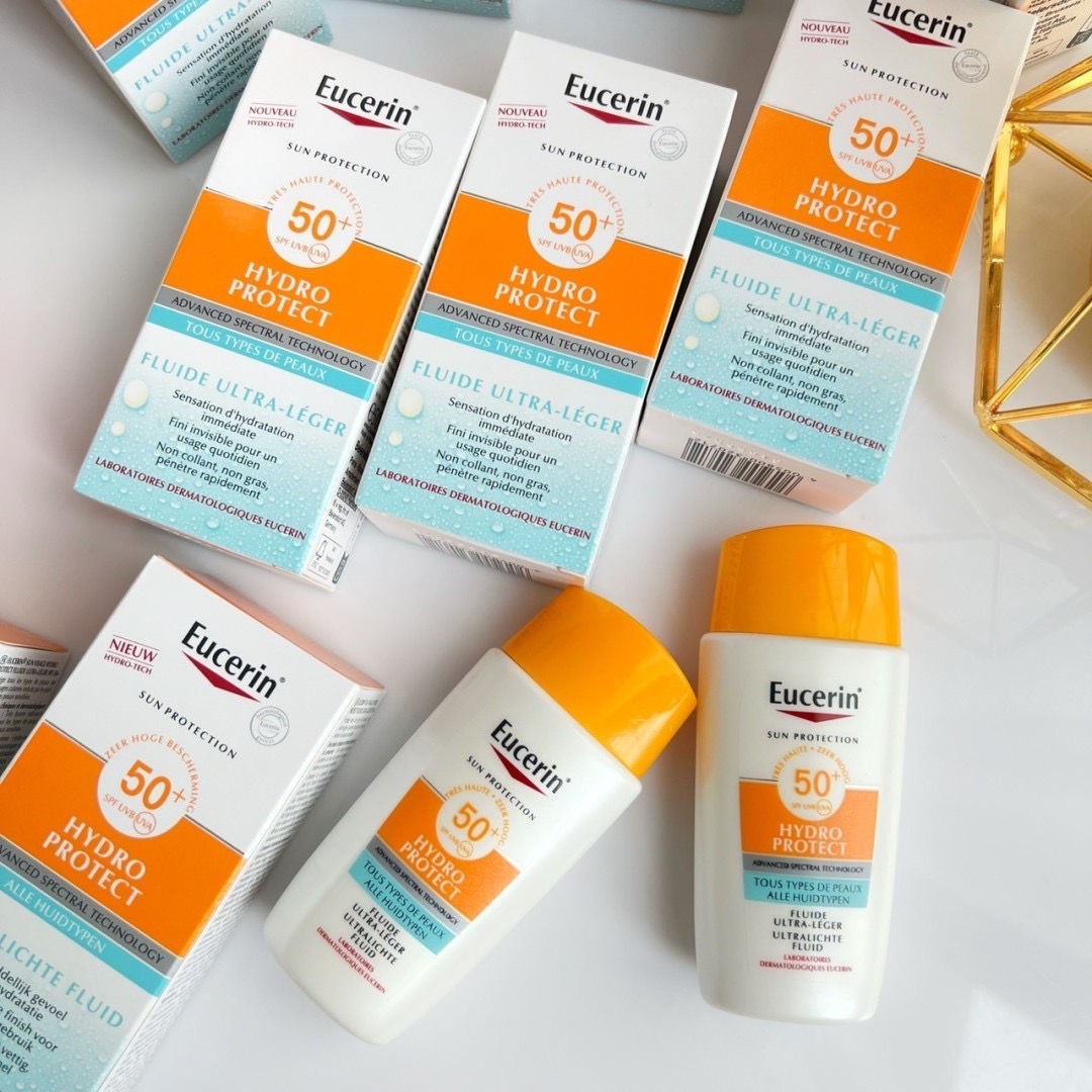 กันแดดเนื้อฟลูอิด Eucerin Sun Hydro Protect Ultra Light Fluid SPF 50+ 🔆 50 ml