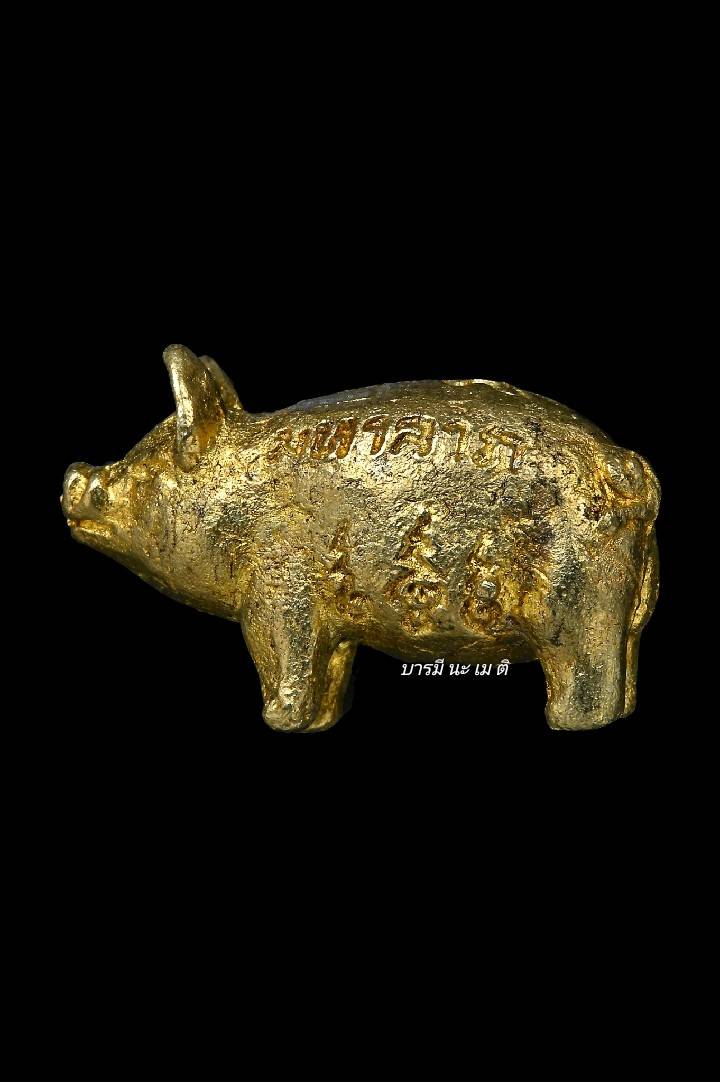 พญาหมู มหาลาภ ปลดหนี้ (ตัวพ่อ แยกจากชุด ครอบครัว) เนื้อ : ทองทิพย์