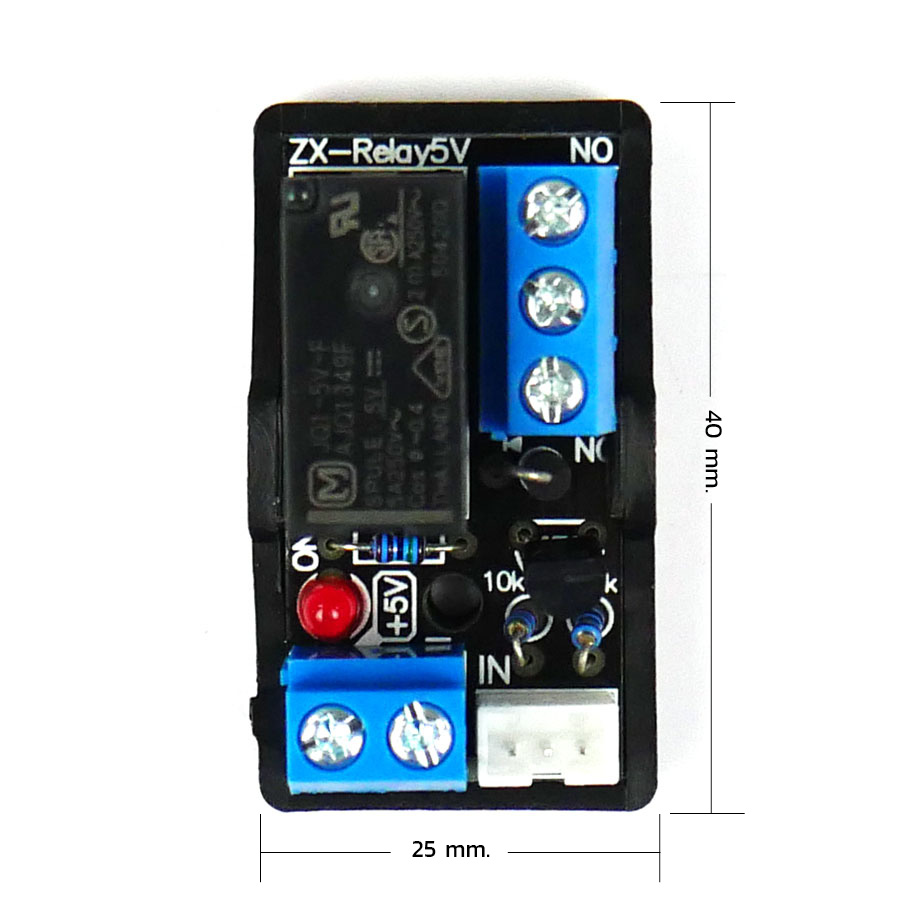 ZX-Relay5V มินิบอร์ดวงจรขับรีเลย์ 5V
