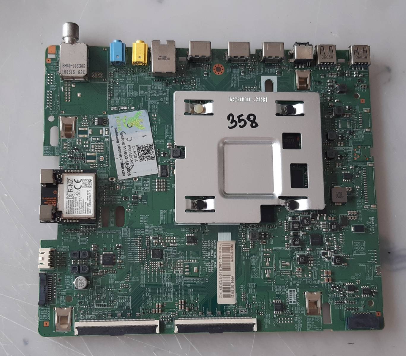 อันที่ 358 Samsung UA55NU7100K ซีสเตร็ม BN41-02635A BN94-12802M ดีเทสแล้ว