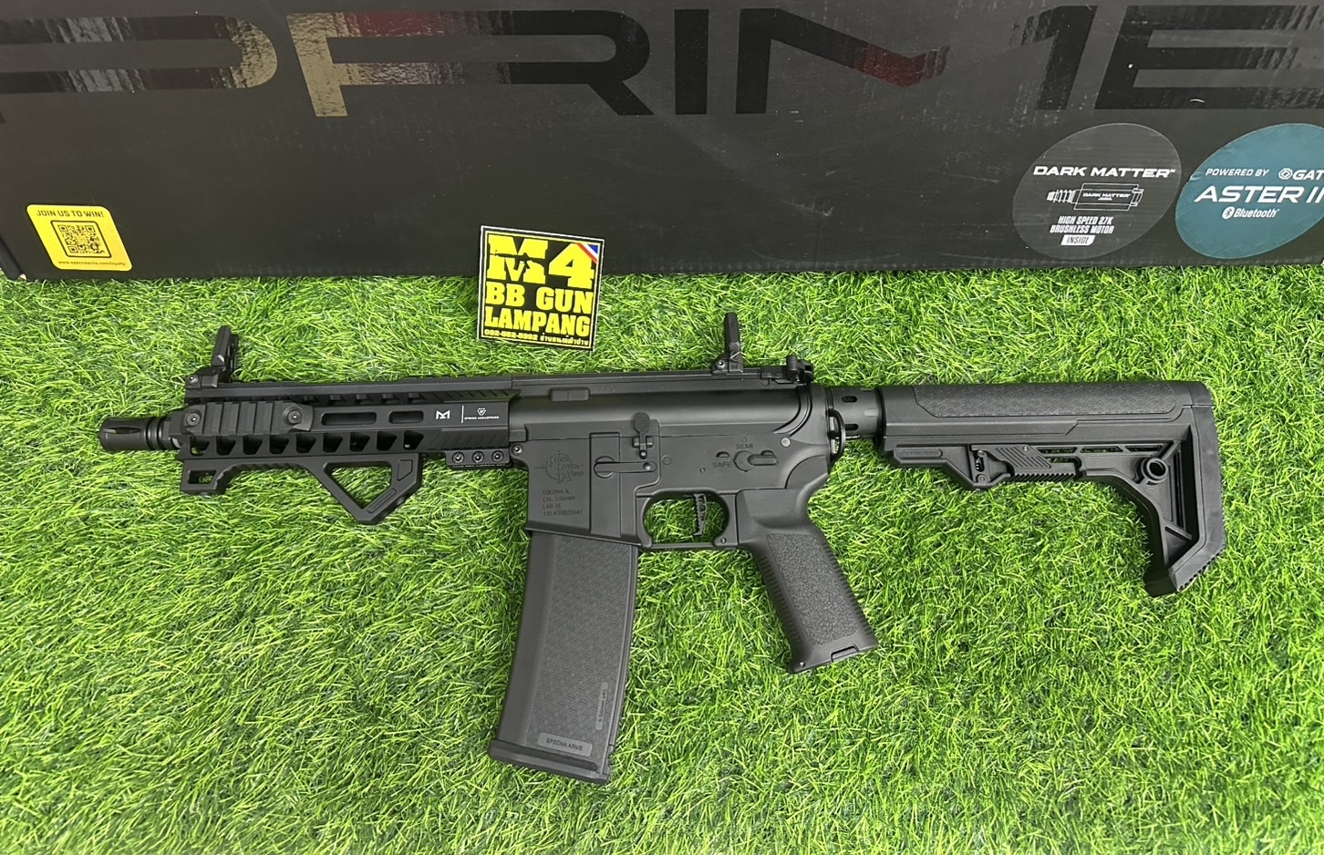 Specna Arms SA-P17 PRIME™ BLDC ASTER Black : M4 Custom