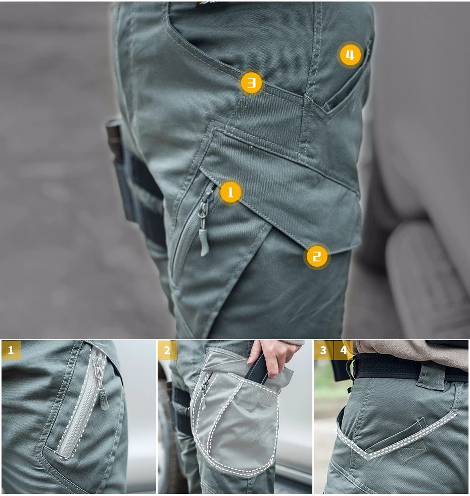 กางเกง Sector Seven รุ่น IX9 ผ้ายืด (K01000)