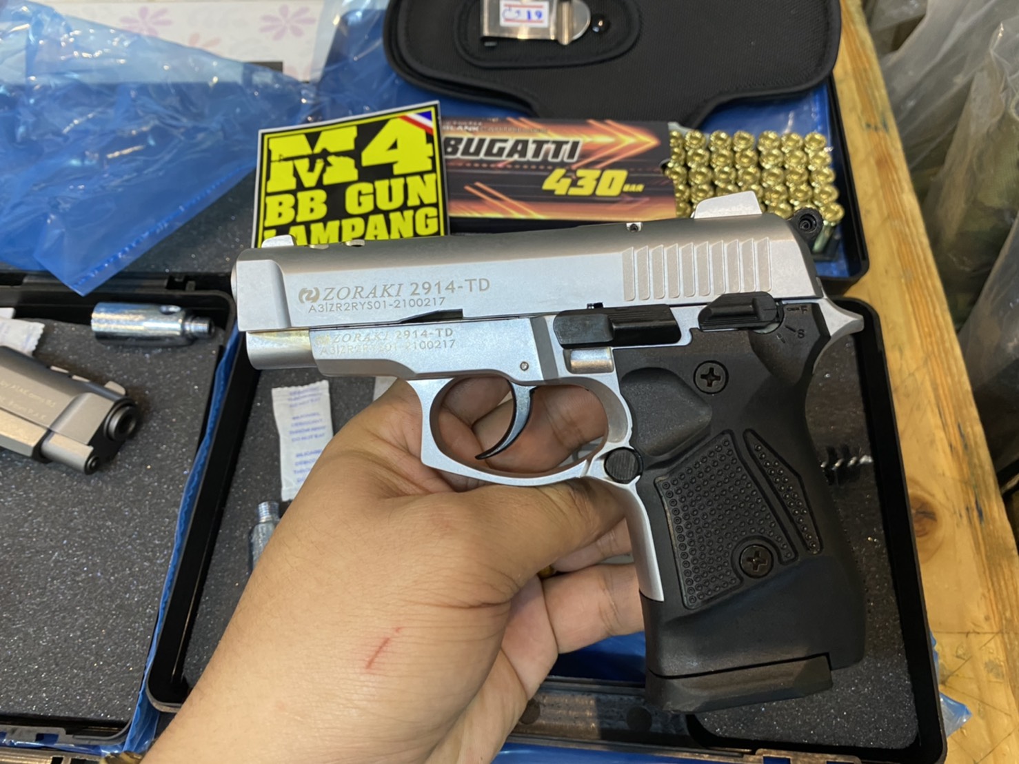 ZORAKI 2914TD บรอนซ์เงิน