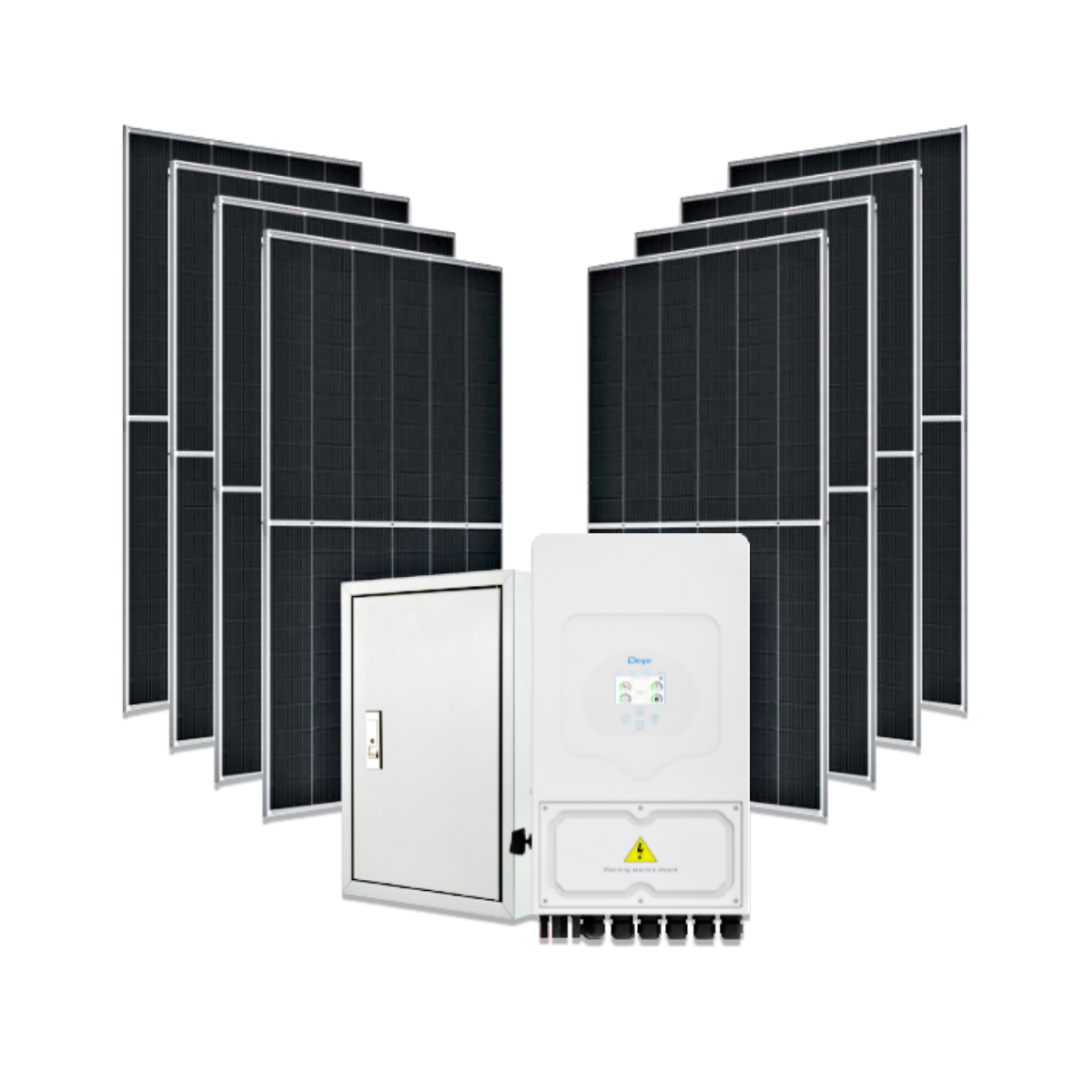 Set Solar Cell Hybrid DEYE 5KW 1PH ชุดโซลาร์เซลล์ระบบไฮบริด