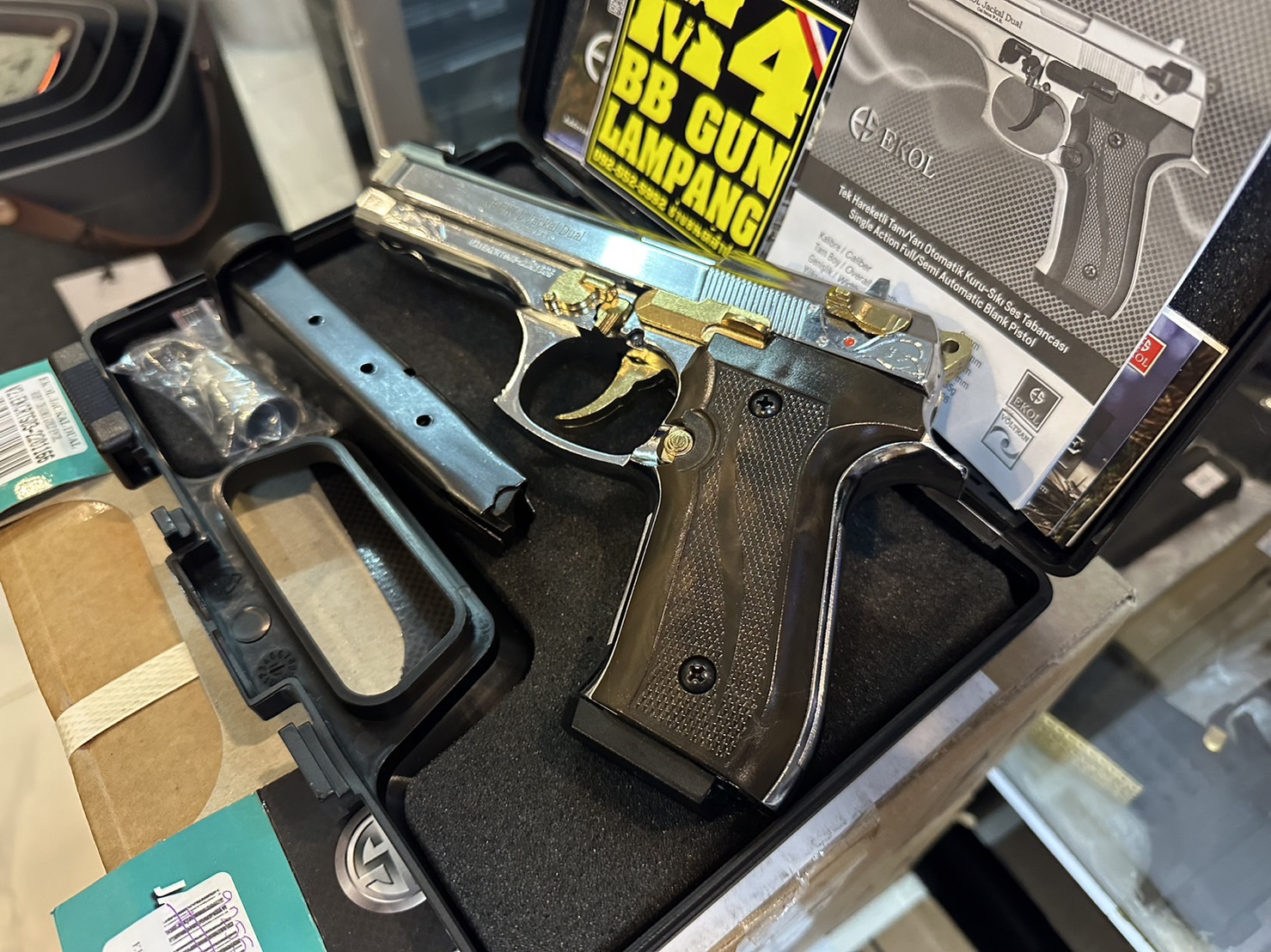 EKOL Jackal Dual เงินเงา ไกรทอง ลายไทย