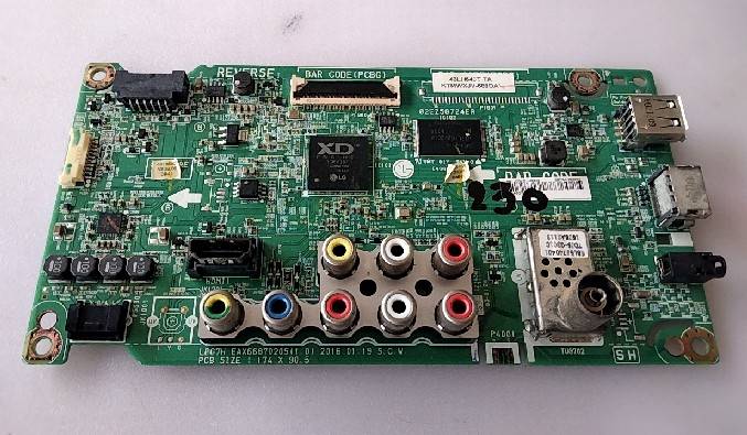 อันที่ 230 LG 43LH540T ซีสเตร็ม EAX66870205 51PIN ดีเทสแล้ว