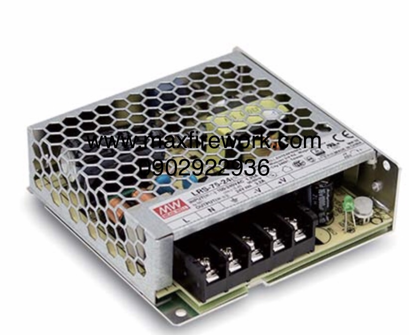 “Mean well” LRS-75 Enclosed- Enclosed Switching Power Supply
