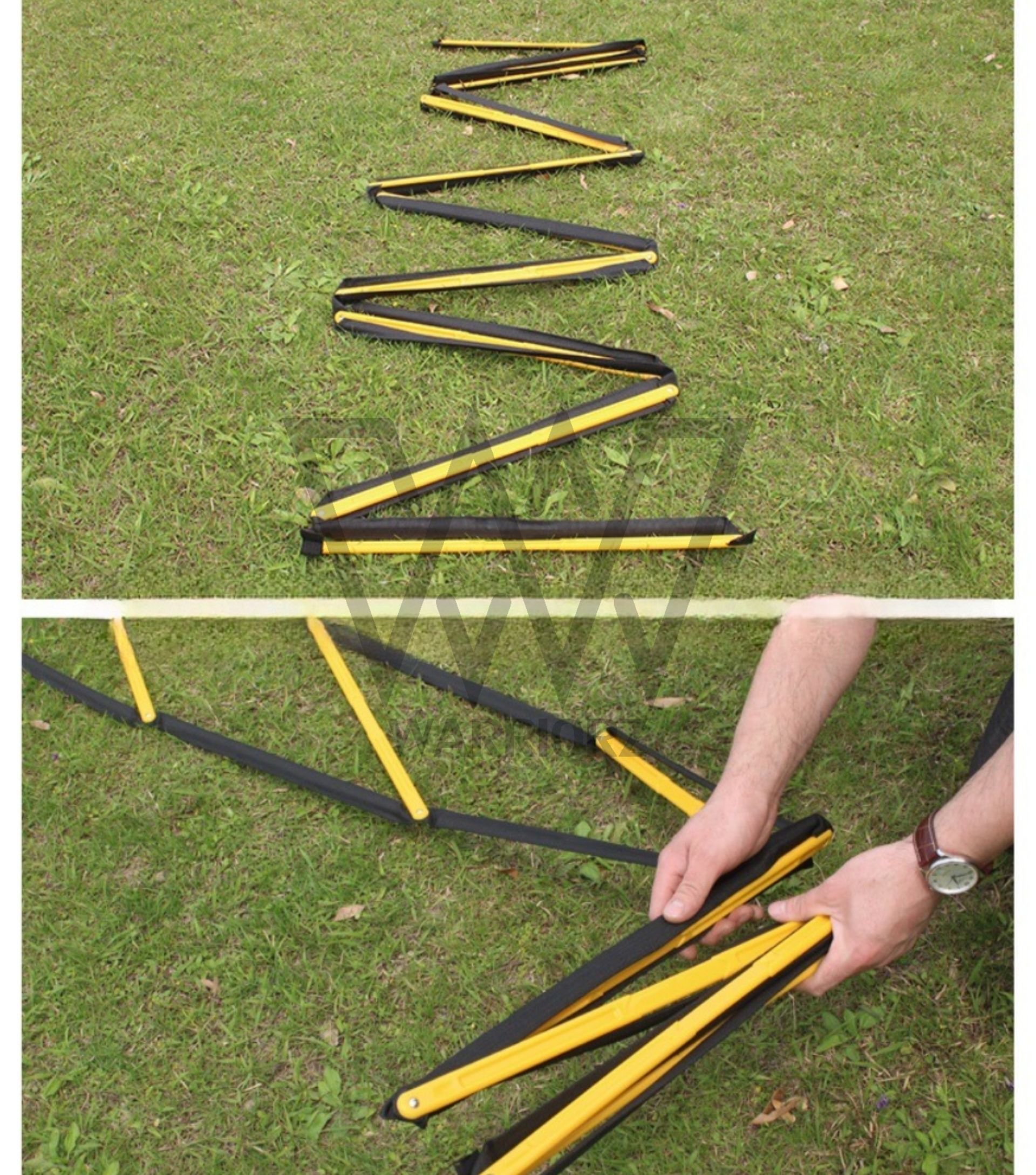 Easy Agility Ladder 6 เมตร 12 Steps บันไดฝึกความคล่อง แบบนิ่มไม่หัก พับง่าย