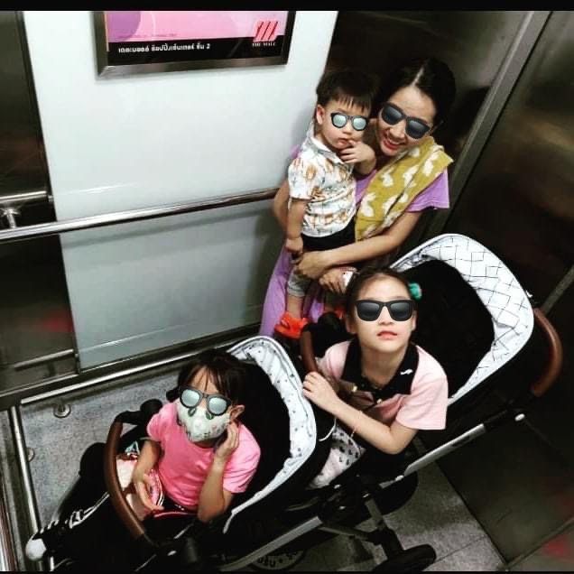 Keenz Kinetic Double Seat รถเข็นเด็ก 2 ที่นั่ง Full Size