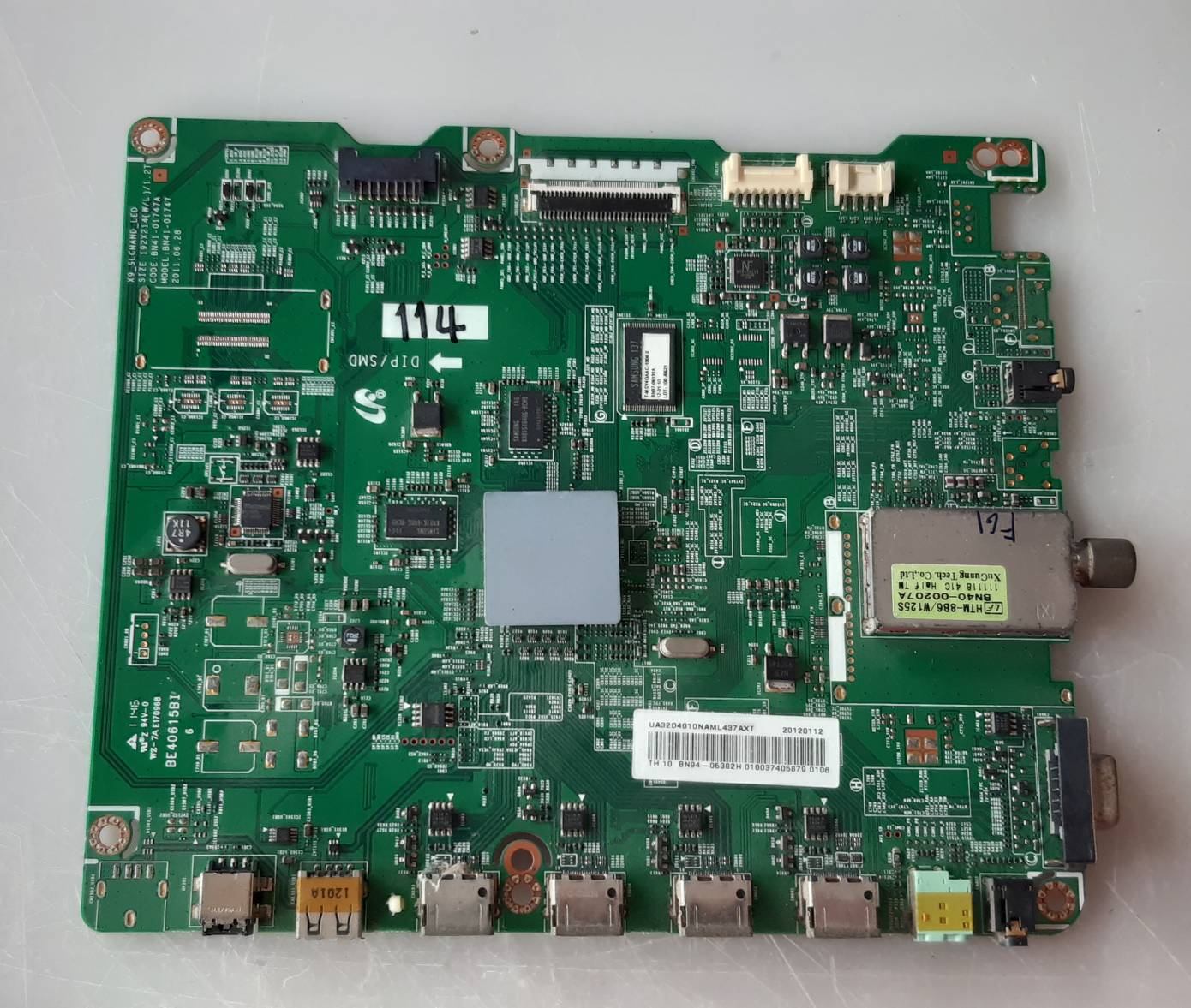 อันที่ 114 Samsung UA32D4010N ซีสเตร็ม BN41-01747A BN94-05382 ดีเทสแล้ว