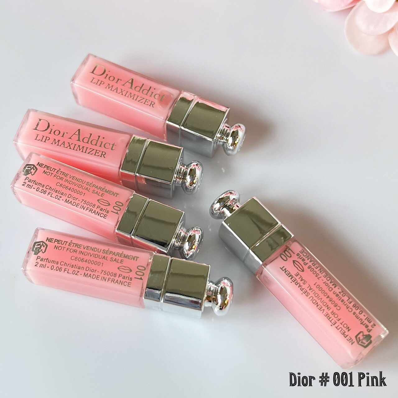 ลิปสติก Dior Lip Maximizer High Volume Lip Plumper 2ml #001 Pink