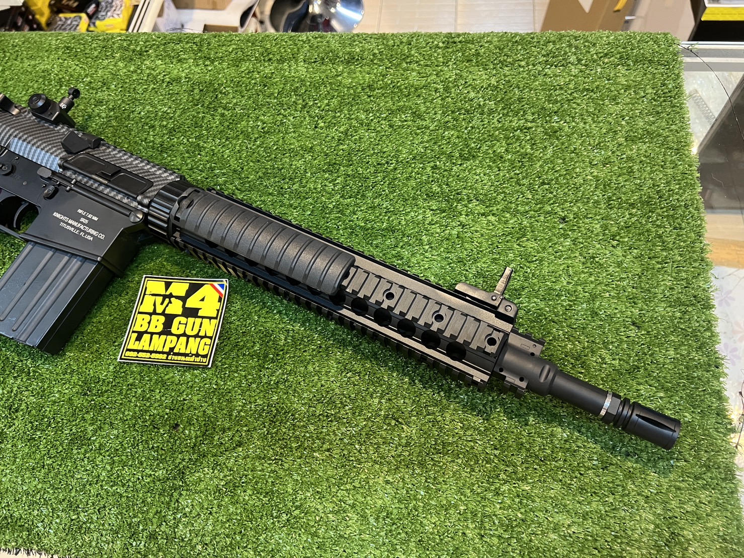 Double Bell 100 KAC SR 25 MK11 MODO Custom AEG