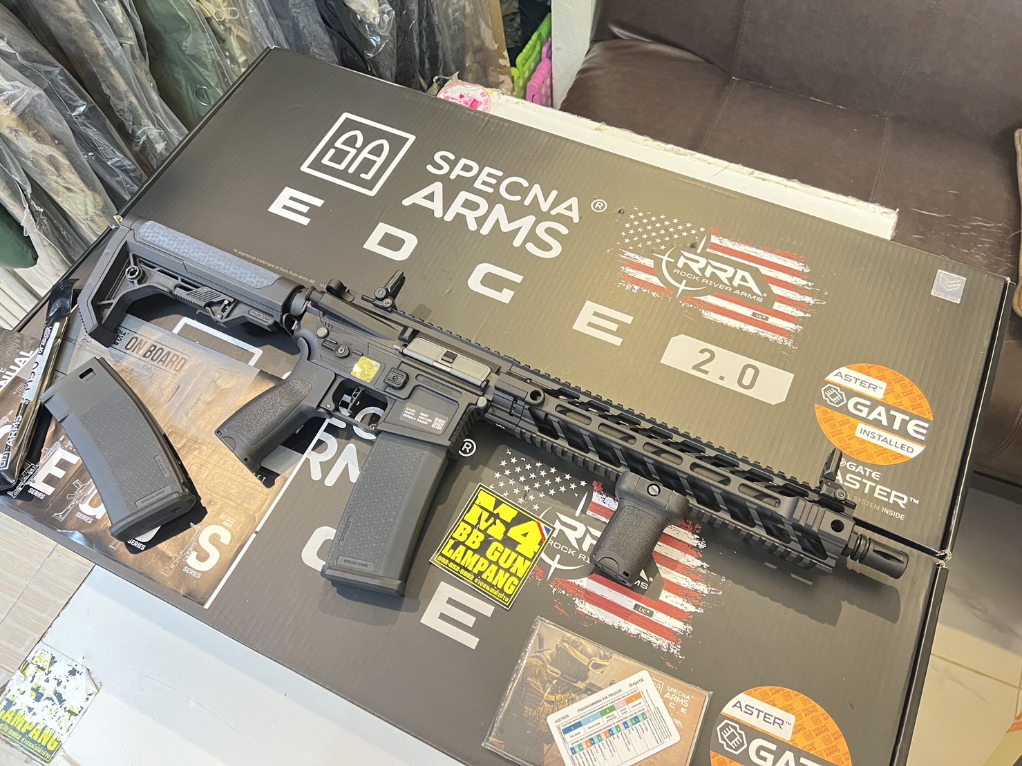 Specna Arms E15 EDGE 2.0TM AEG -Black