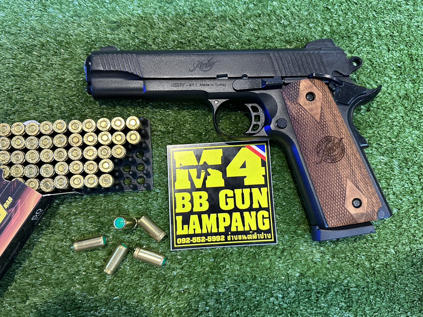 KUZEY M1911 ลาย KIMBER ลำกล้อง 5" สีดำ