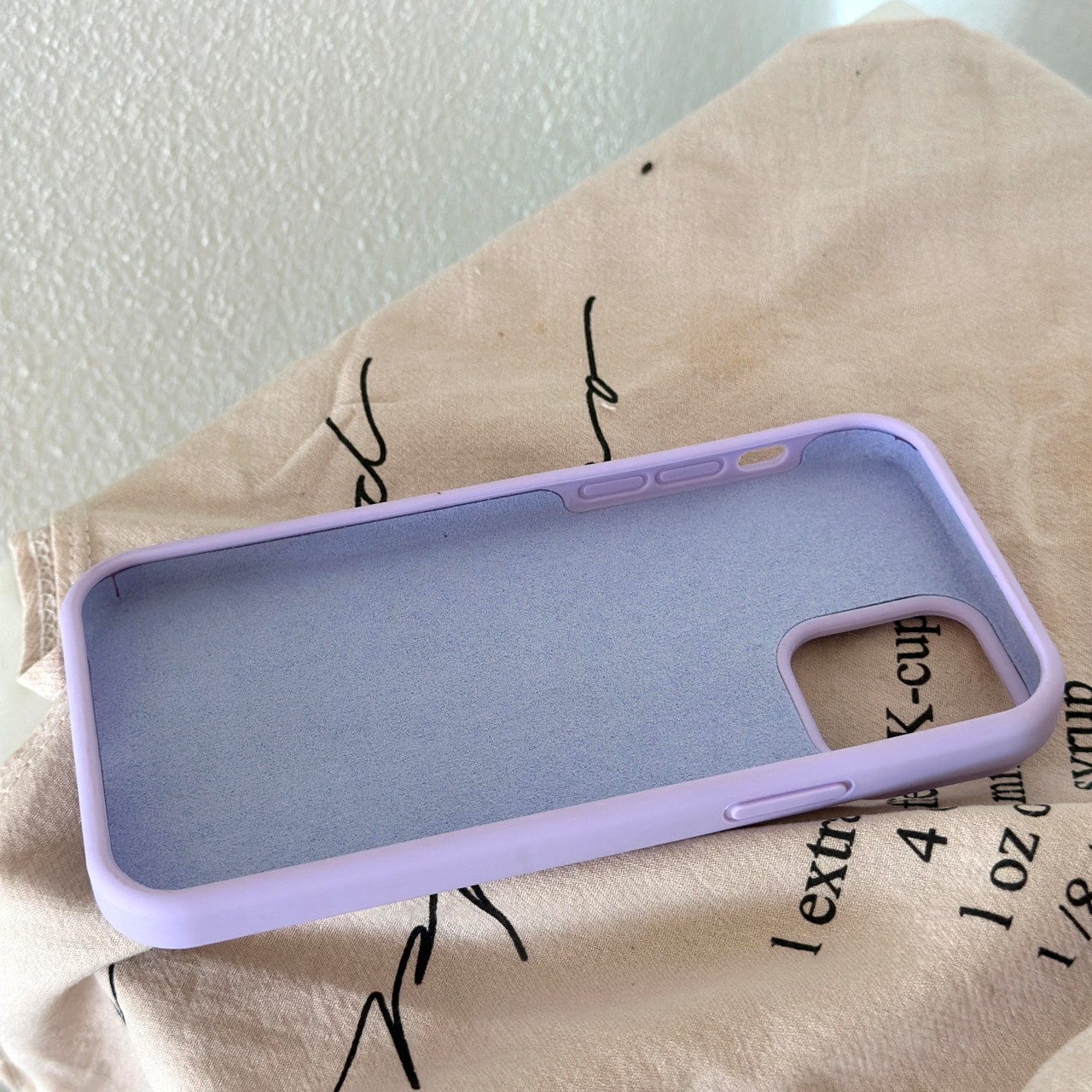 Silicone premium Case v.2 (pastel purple colors)