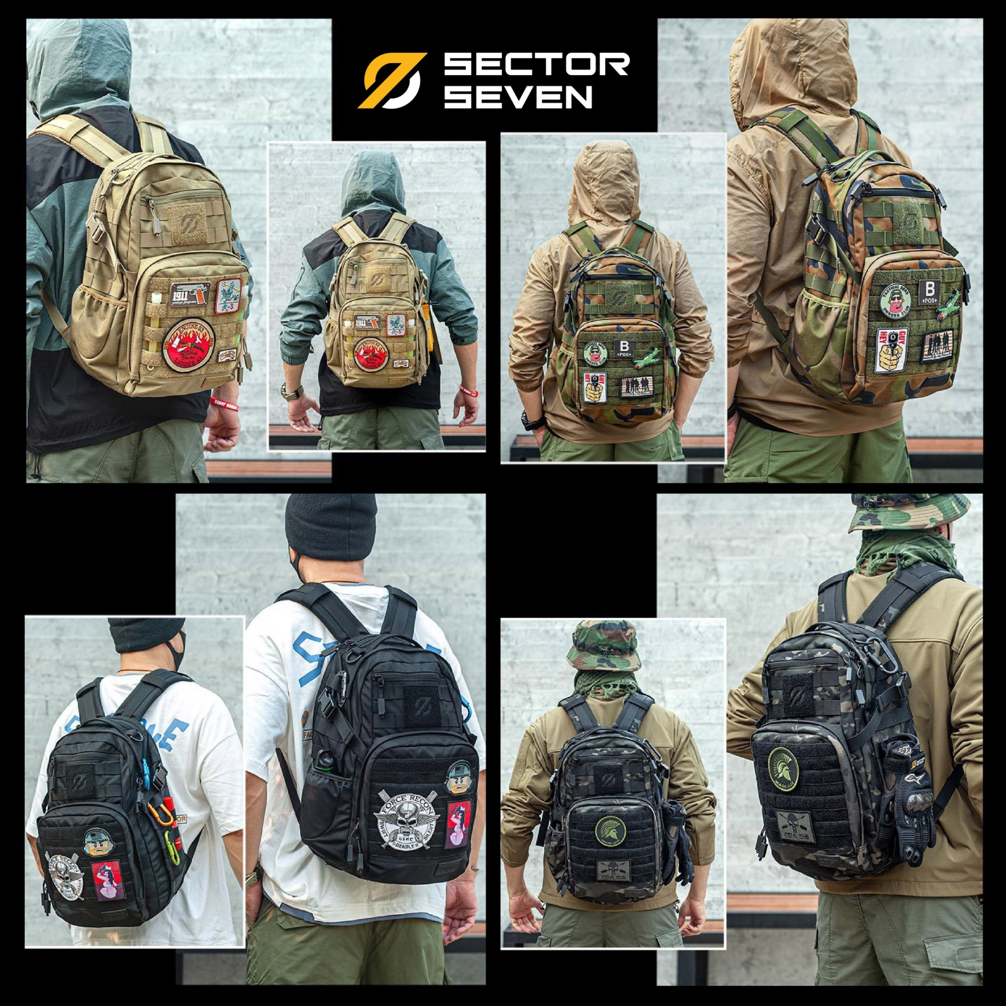 เป้ Sector seven ( Sector Seven Tactical Backpack ) (K1230)
