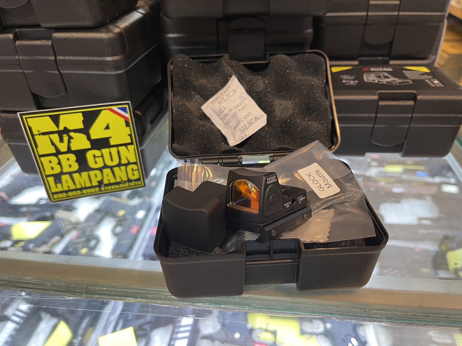 SOTAC : REDDOT TRIJICON RMR กล้องจุดแดง มีขาจับสำหรับปืนสั้น Glcok