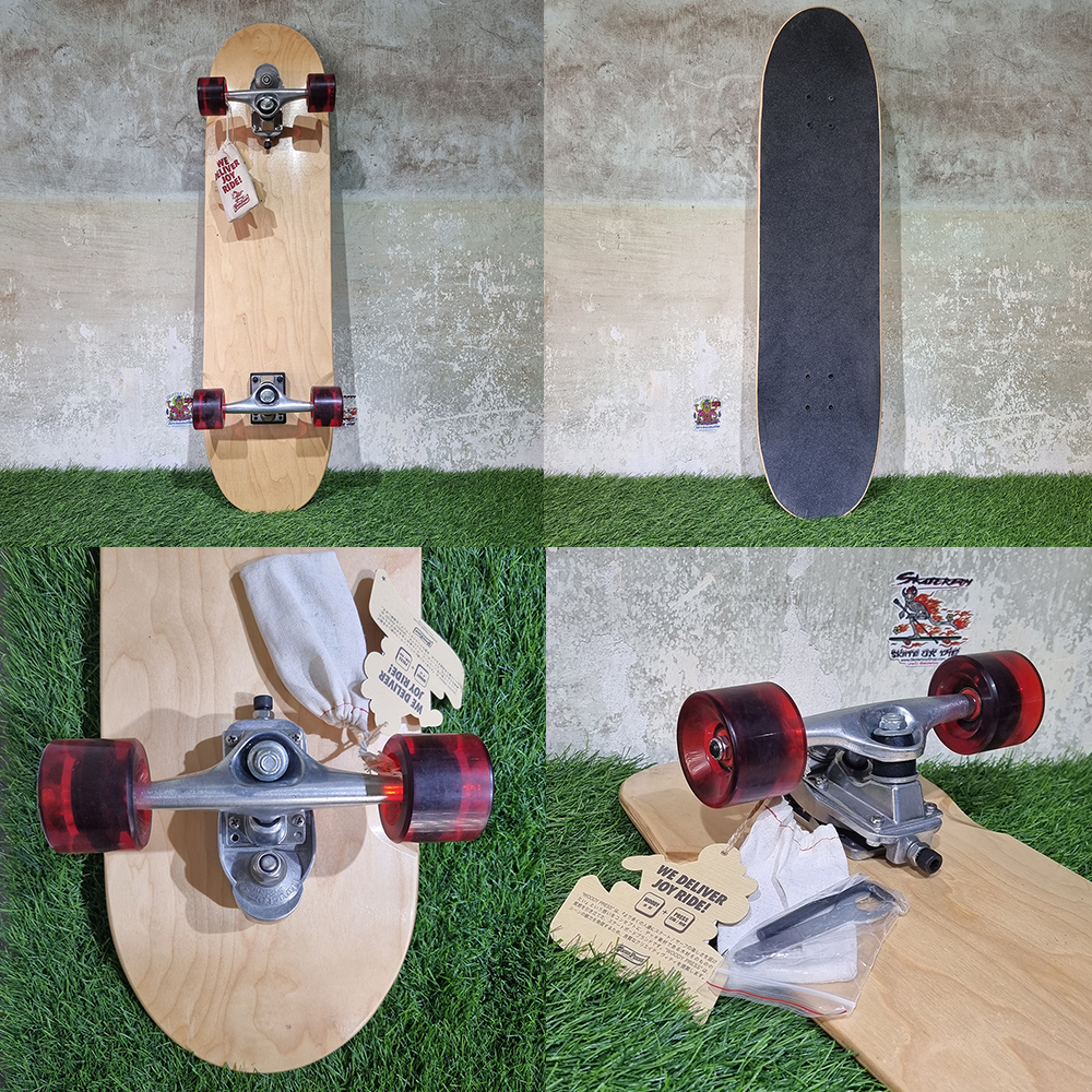 0202 เซิร์ฟสเก็ตบอร์ด Woody Press ทรัคสปริง Carving Thruster 2 ขนาด 32นิ้ว 33นิ้ว