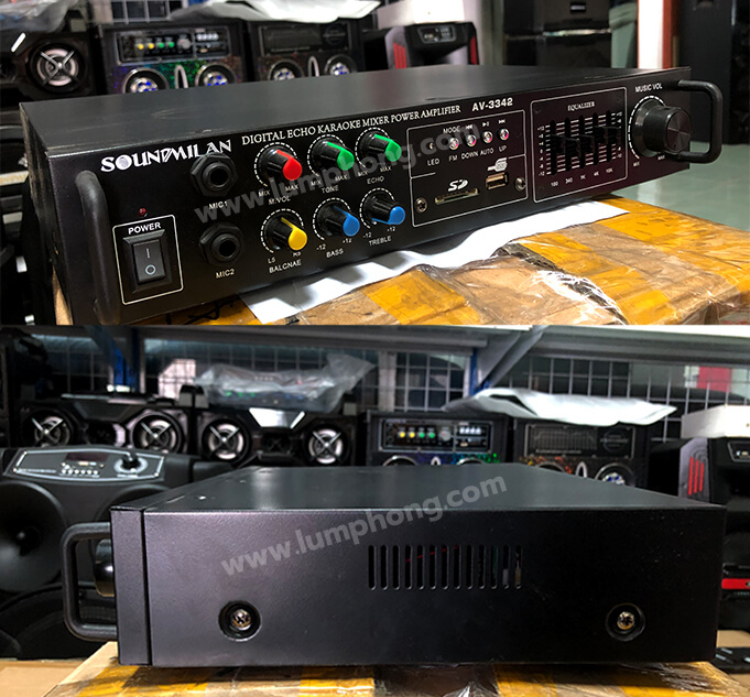 เพาเวอร์แอมป์ Soundmilan AV-3342