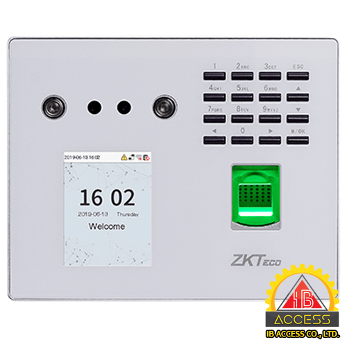 เครื่องสแกนใบหน้า ยี่ห้อ ZKTeco รุ่น MB40-VL รองรับระบบ Access Control