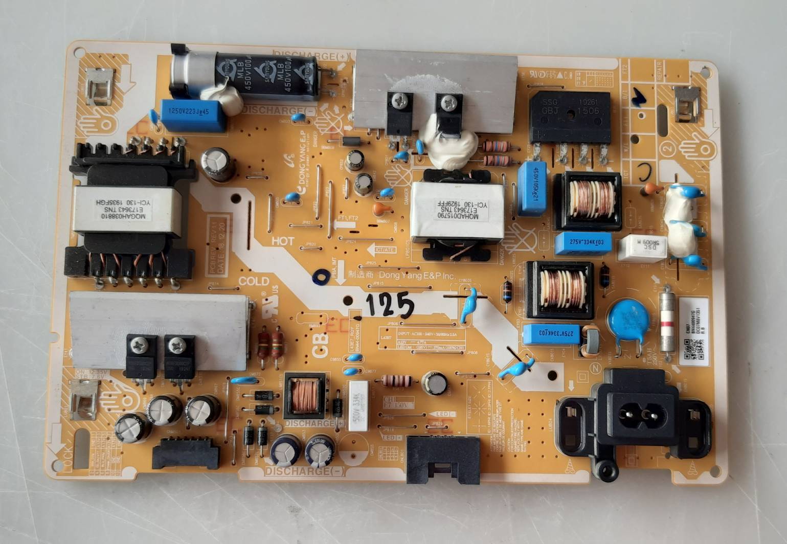 อันที่ 125 Samsung UA43RU7100K ซัฟฟลาย BN44-00947G ดีเทสแล้ว