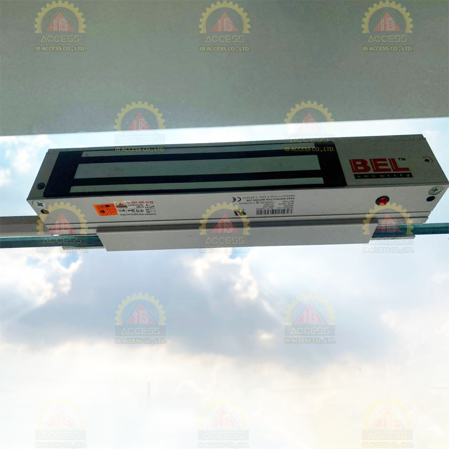 U Bracket สำหรับประตูกระจกบานเปลือยบน+ล่าง ยี่ห้อ BEL รุ่น DSU-600