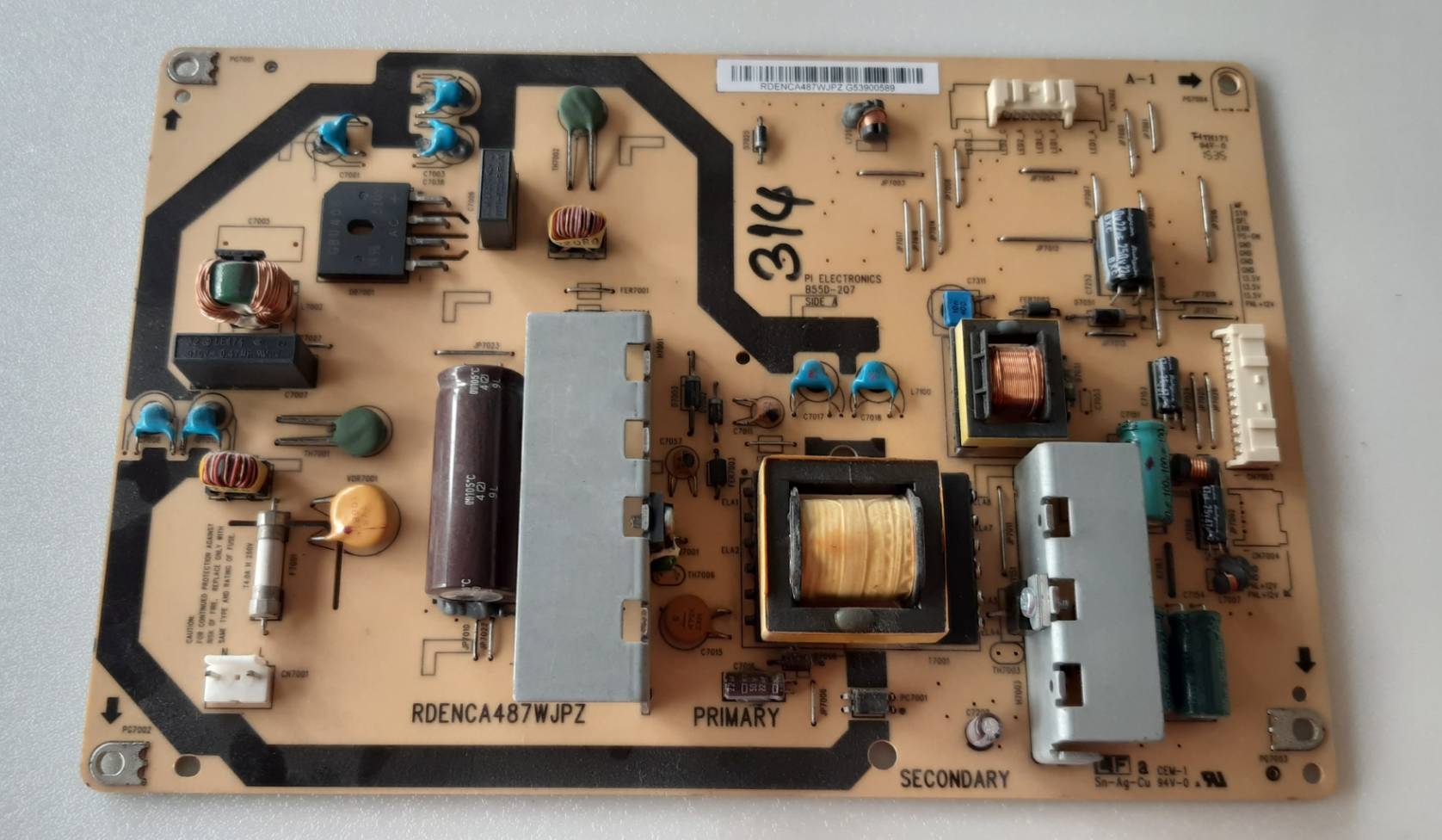 อันที่ 314 SHARP LC-40LE275X ซัฟฟลาย RDENCA487WJPZ ดีเทสแล้ว