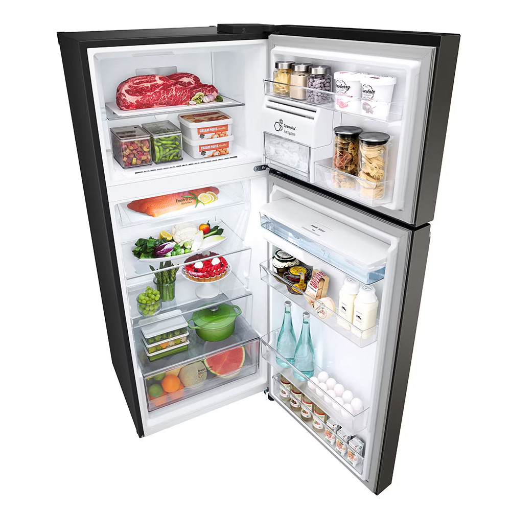 ตู้เย็น 2 ประตู LG รุ่น GN-F372PXAK 13.2 คิว สีดำ Smart Inverter (ชลบุรีส่งฟรี)