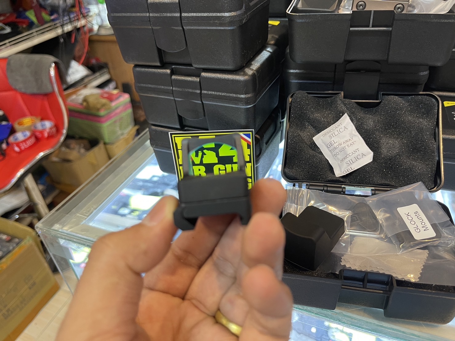 SOTAC : REDDOT TRIJICON RMR กล้องจุดแดง มีขาจับสำหรับปืนสั้น Glcok