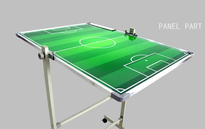กระดานวางแผนฟุตบอล ฐานมีล้อ 100*70 CM ( 2 หน้า )