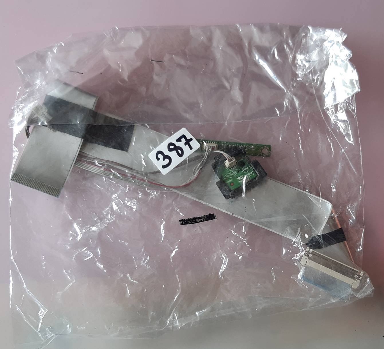 ชุดสายแพร 387 TOSHIBA 32L3750VT
