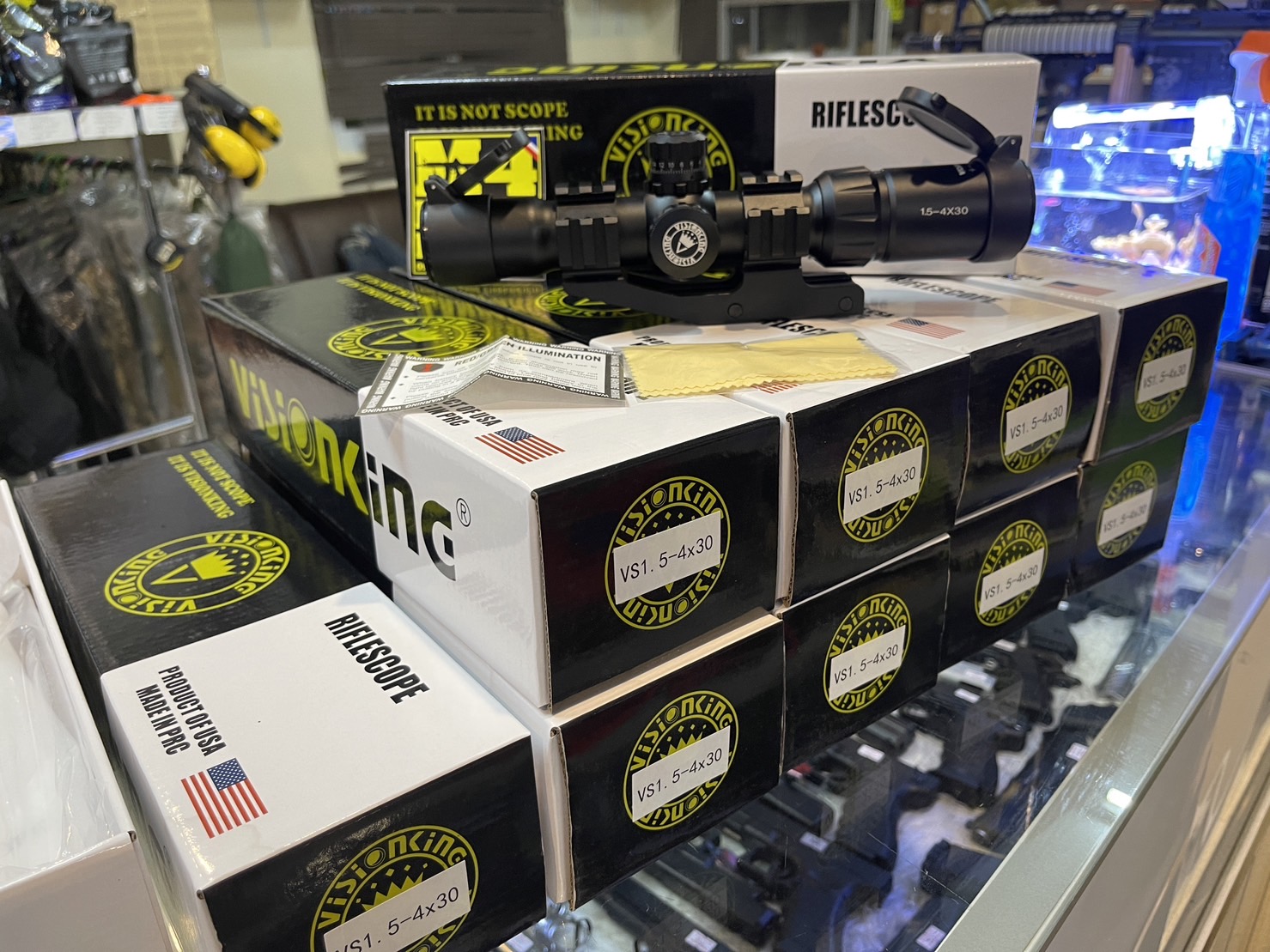 Scope : VisionKing 1.5-4x30 CQB เป้า Mil-Dot