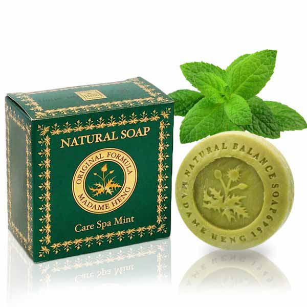[มาดามเฮง] สบู่สมุนไพร Care Spa Mint 150g.