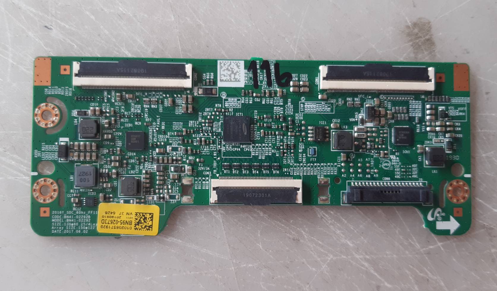 อันที่ 116 Samsung UA49J5250AK ทีคอน BN41-02292B BN95-02673D ดีเทสแล้ว ขาย 690 บาท