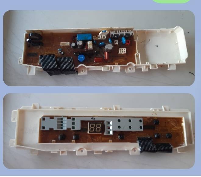 อันที่ 825 บอร์ดถอดเครื่องซักผ้า ซัมซุง DC92-00460A WA85U3 DC41-000 แผงคีย์กด DC61-01752A ดีเทสแล้ว