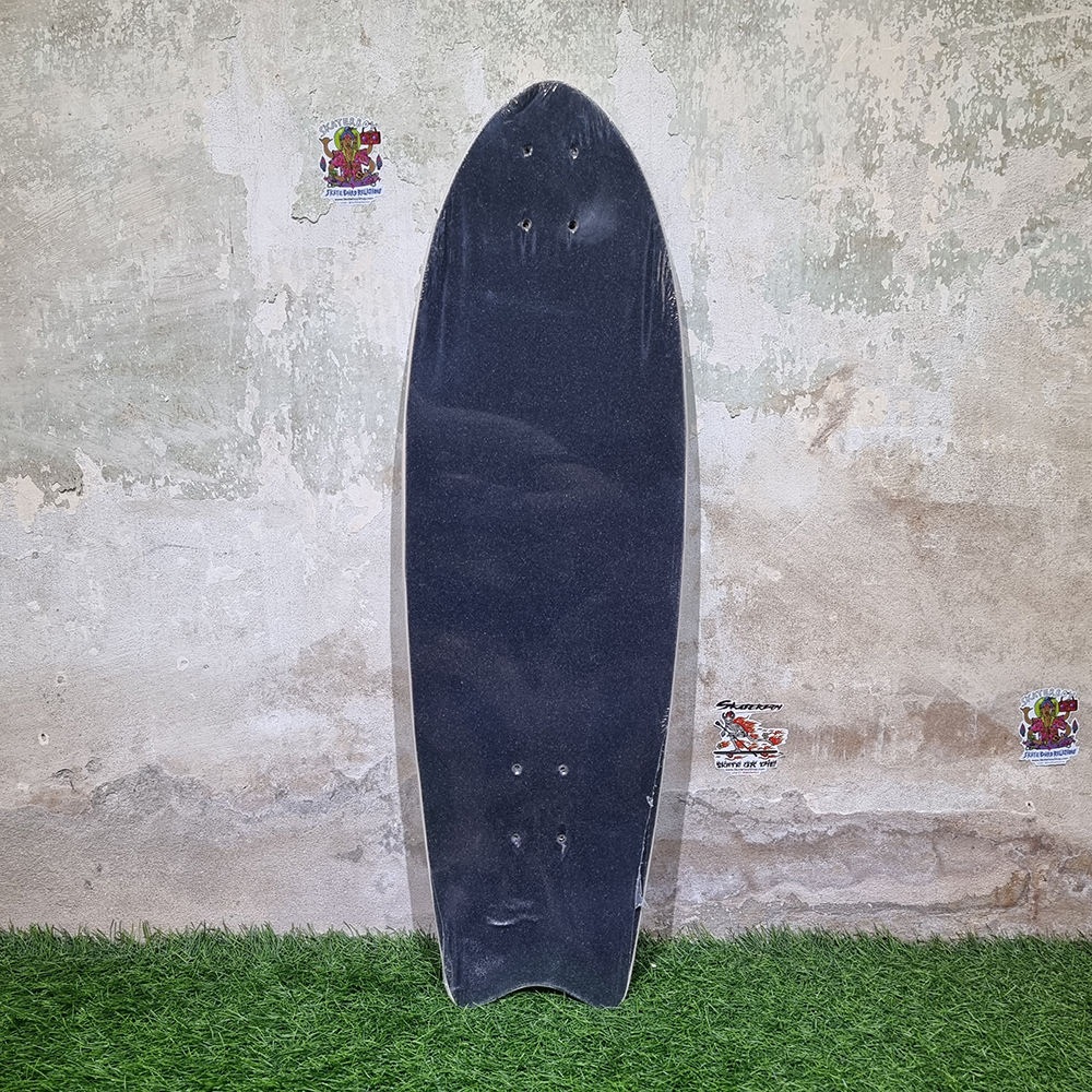 [0301][พร้อมส่ง]บอร์ดไม้สเก็ตบอร์ด Surf skate deck ขนาด 32"x10" ลายสวยงาม พร้อมติดกระดาษทรายแล้ว