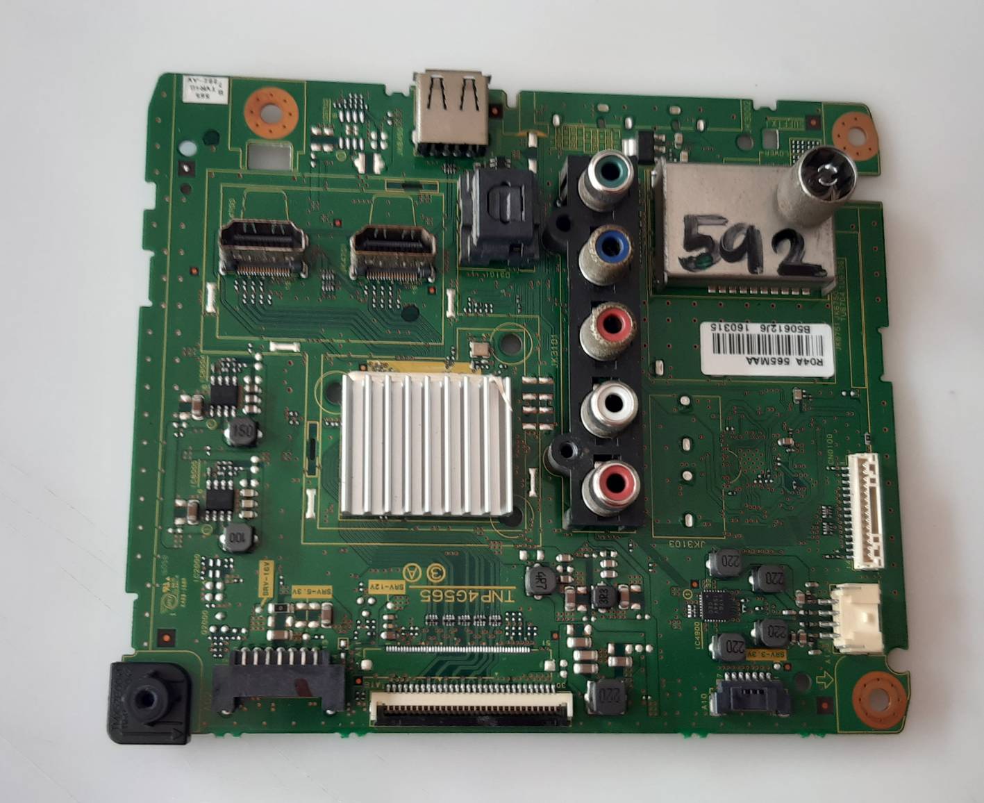 อันที่ 592 Panasonic TH-32A410T ซีสเตร็ม TNP4G565 30PIN ดีเทสแล้ว