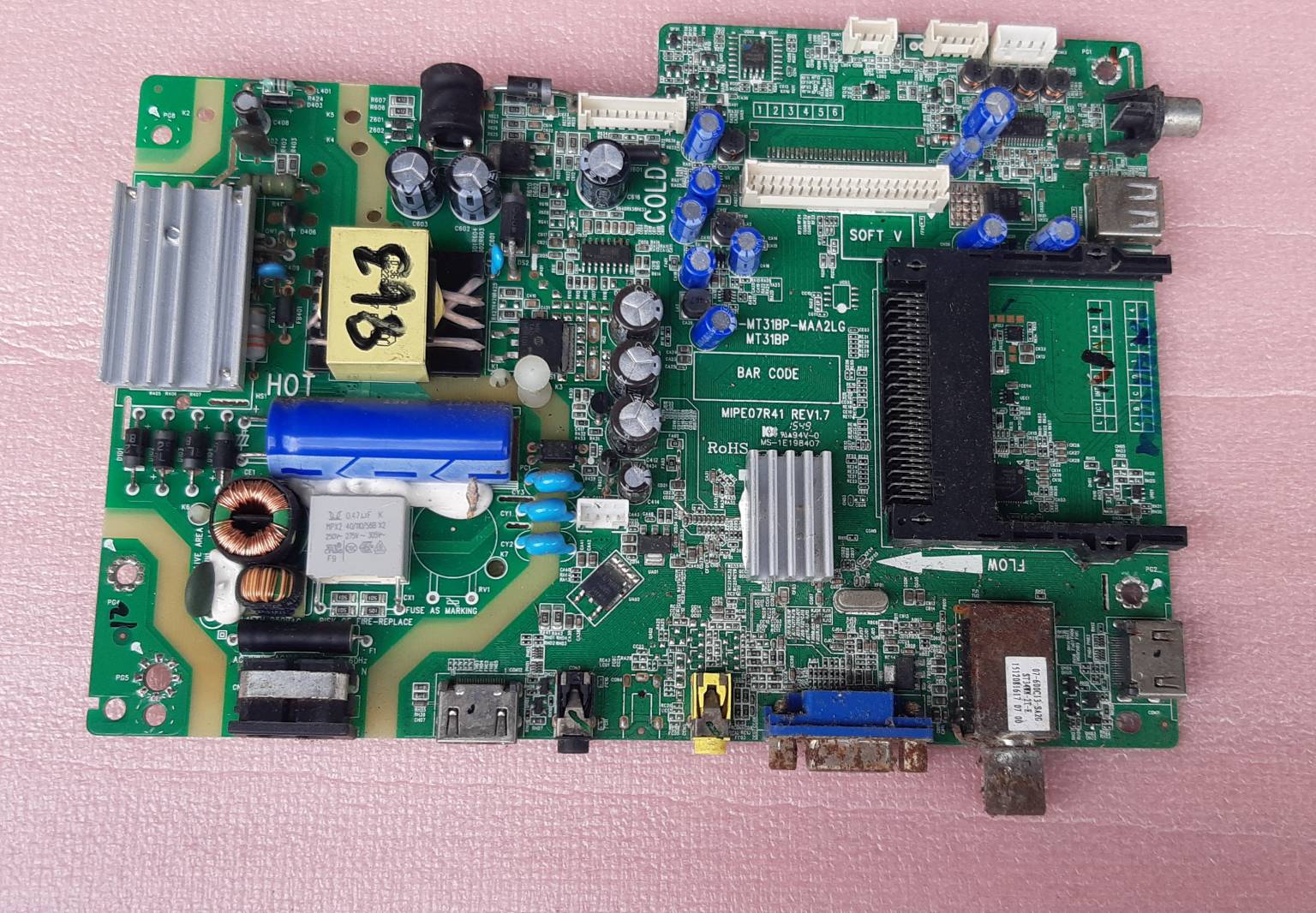อันที่ 863 TCL 29D2720 ซีสเตร็ม 40-MT31BP-MAA2LG MT31BP