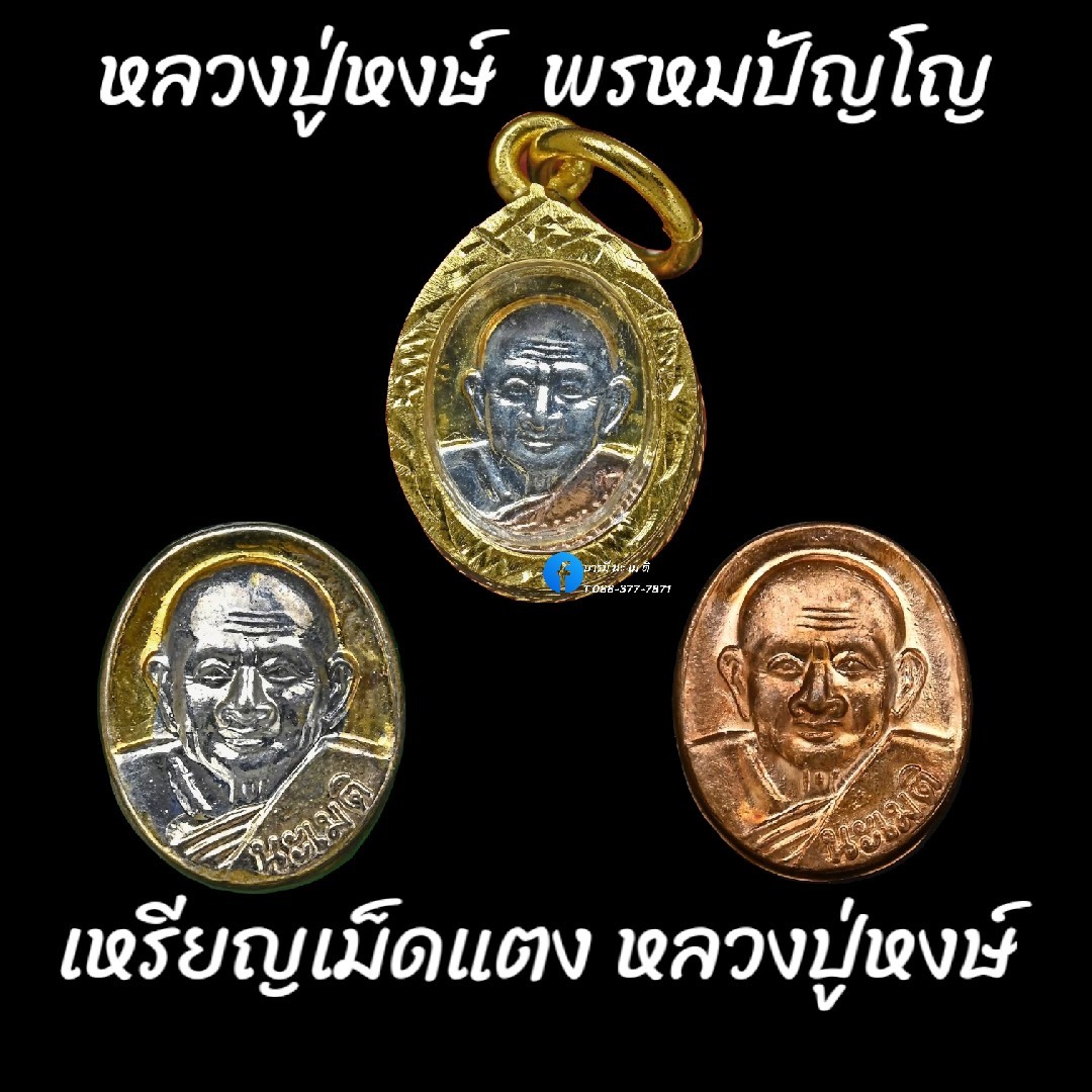 เหรียญเม็ดแตงหลวงปู่หงษ์