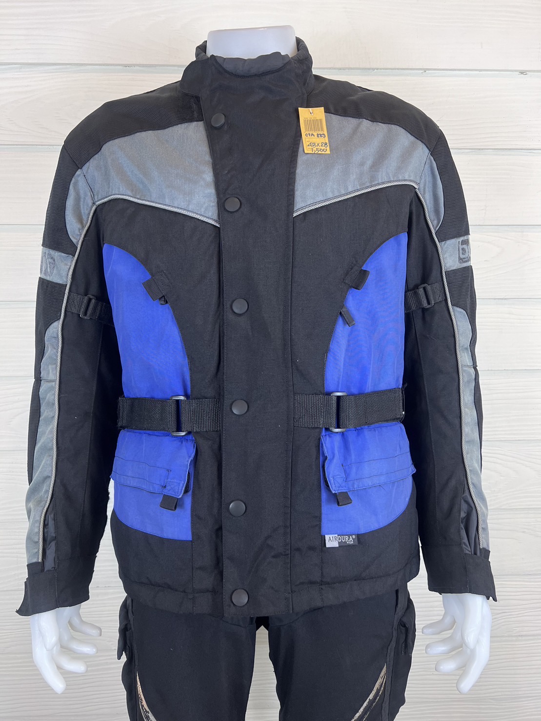 เสื้อขี่มอเตอร์ไซด์( มือสอง) CTA 289 : อก 48" ยาว 28" (L)