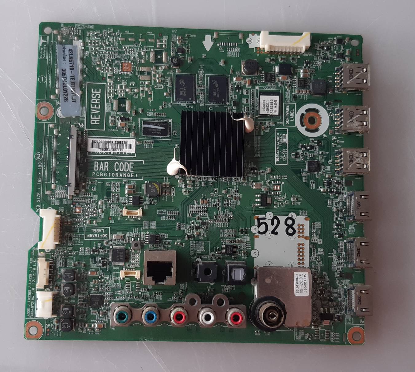 อันที่ 528 LG 42LN5710 ซีสเตร็ม EAX64872104 ดีเทสแล้ว