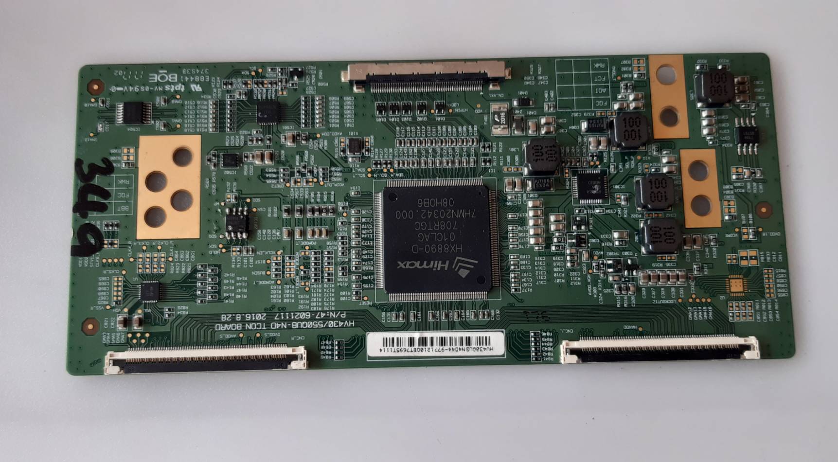 อันที่ 349 LG 43UJ652T ทีคอน HV430QUB-N4D 44-977 550QUB-N4D 47-6021117