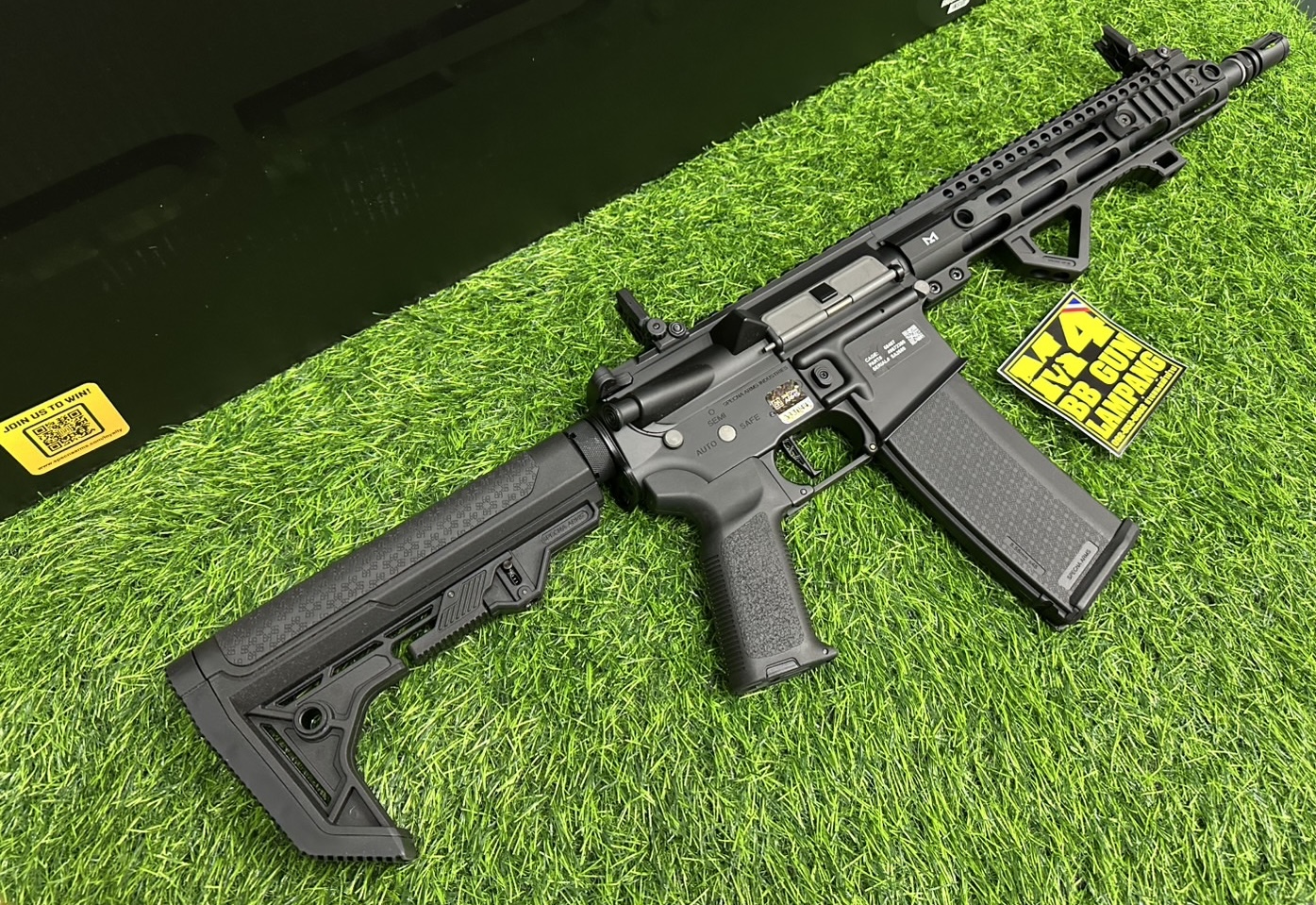 Specna Arms SA-P20 PRIME™ BLDC HAL Black : M4 Custom